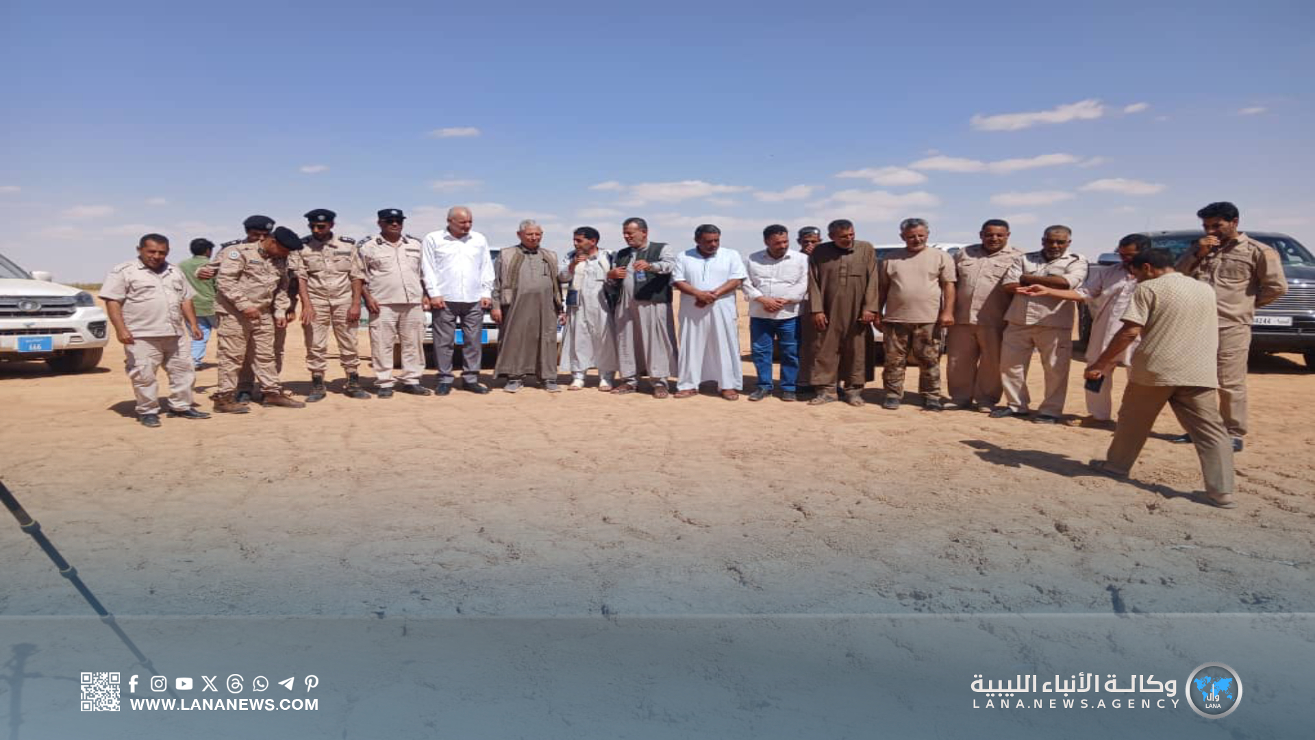 جهاز الشرطة الزراعية بالجبل الأخضر يزور جنوب الجبل لمُتابعة مطالب المزارعين