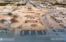 تسارع وتيرة العمل في مشروع جسر 