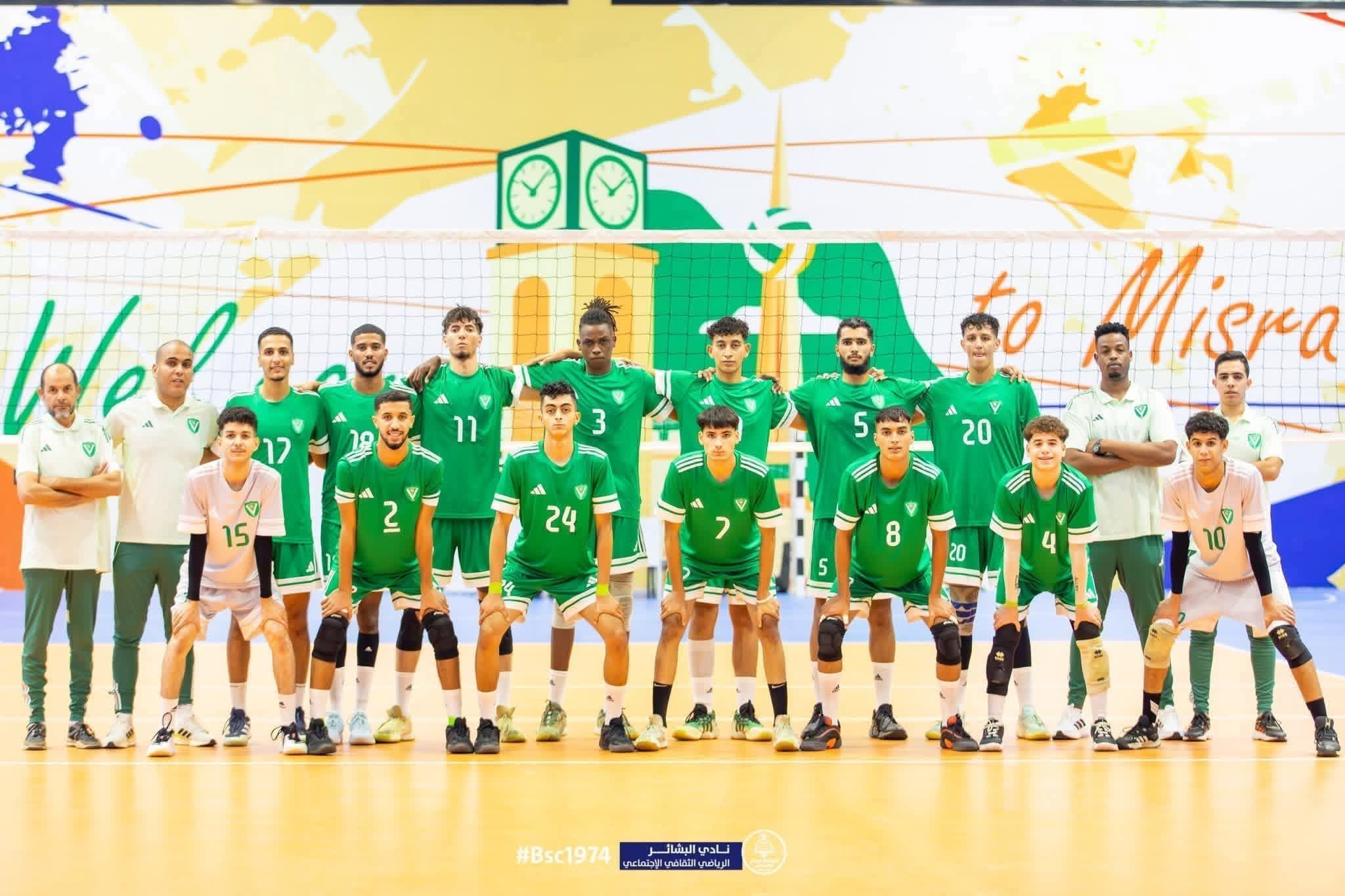 النصر والسويحلي يتصدران مجموعتي نهائيات ليبيا للكرة الطائرة تحت 21 عامًا