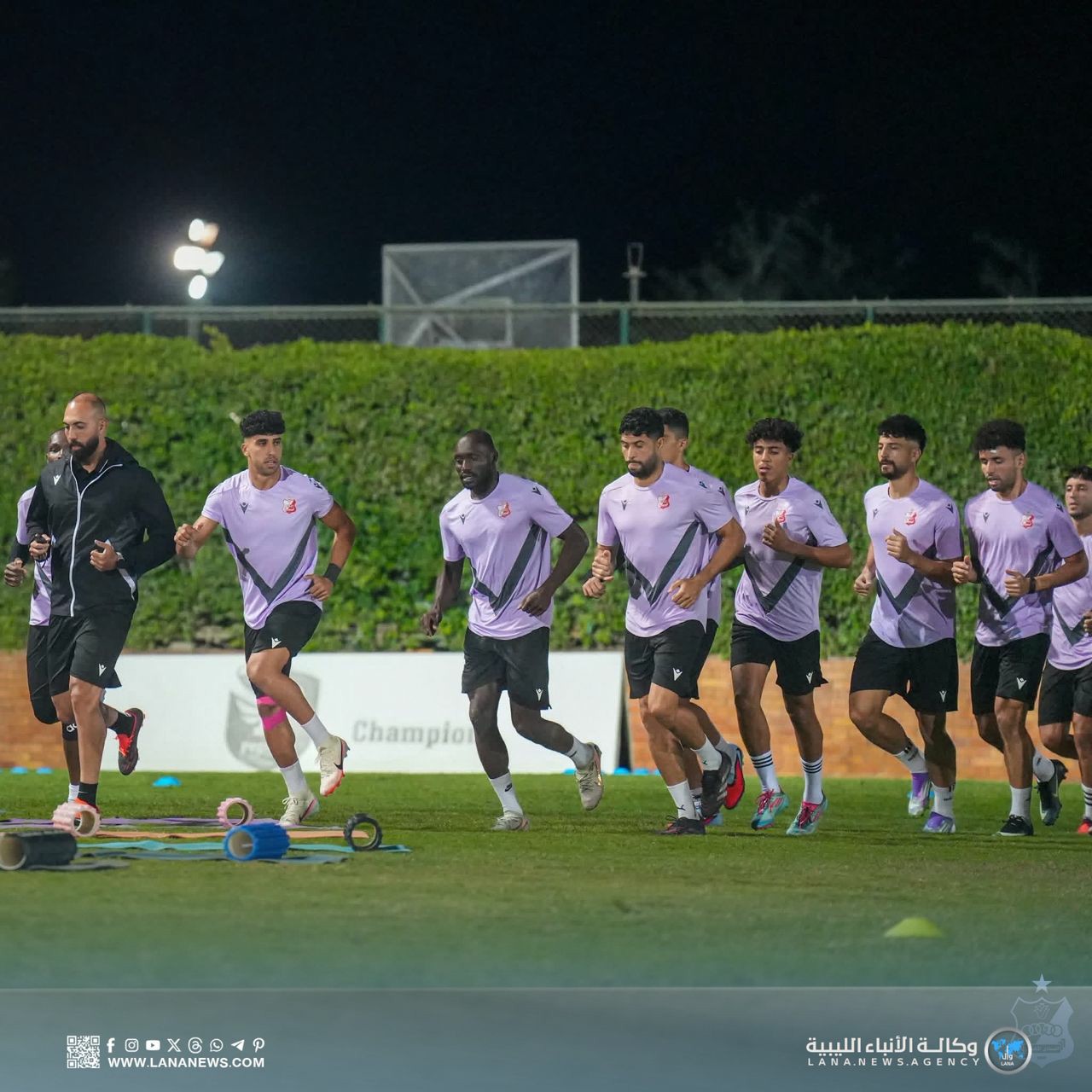 الأهلي بنغازي يختتم معسكره الإعدادي بالقاهرة بفوز كبير