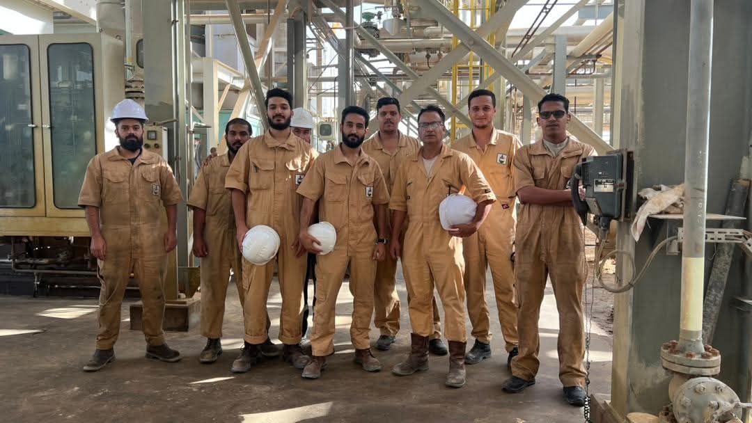 صيانة في وقت قياسي لتوربينة رئيسية بحقل السرير النفطي