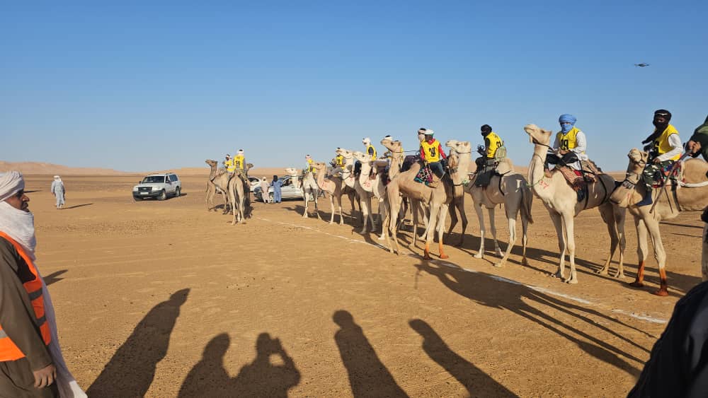 إعلان نتائج تصفيات سباق المهاري بمناطق غات وتهالة والعوينات