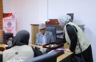 سفيرات التوعية بالانتخابات يزرن مقر وكالة الأنباء الليبية في بنغازي