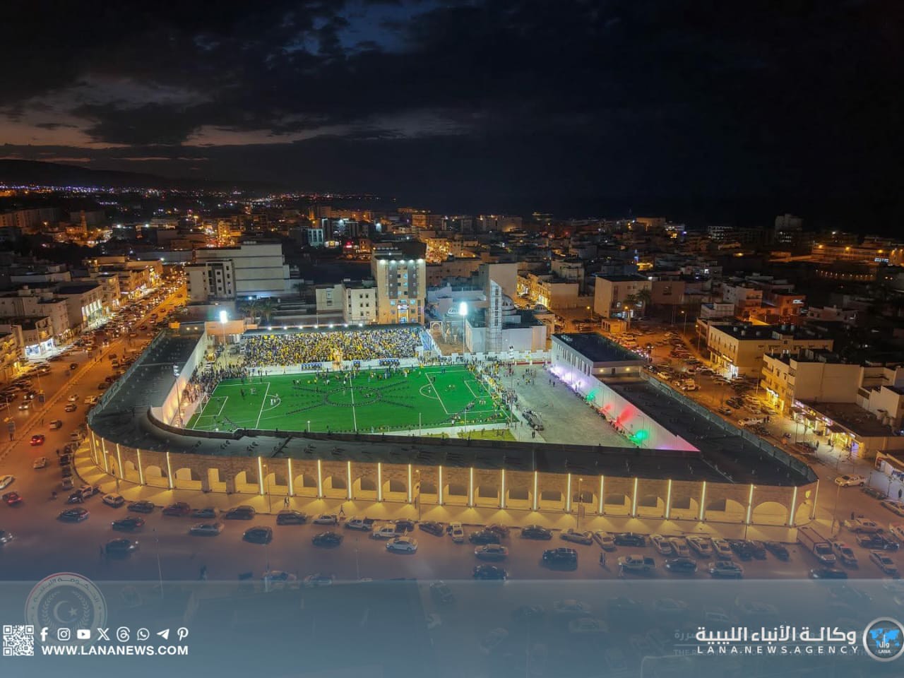 صندوق إعادة الإعمار يفتتح نادي دارنس بدرنة