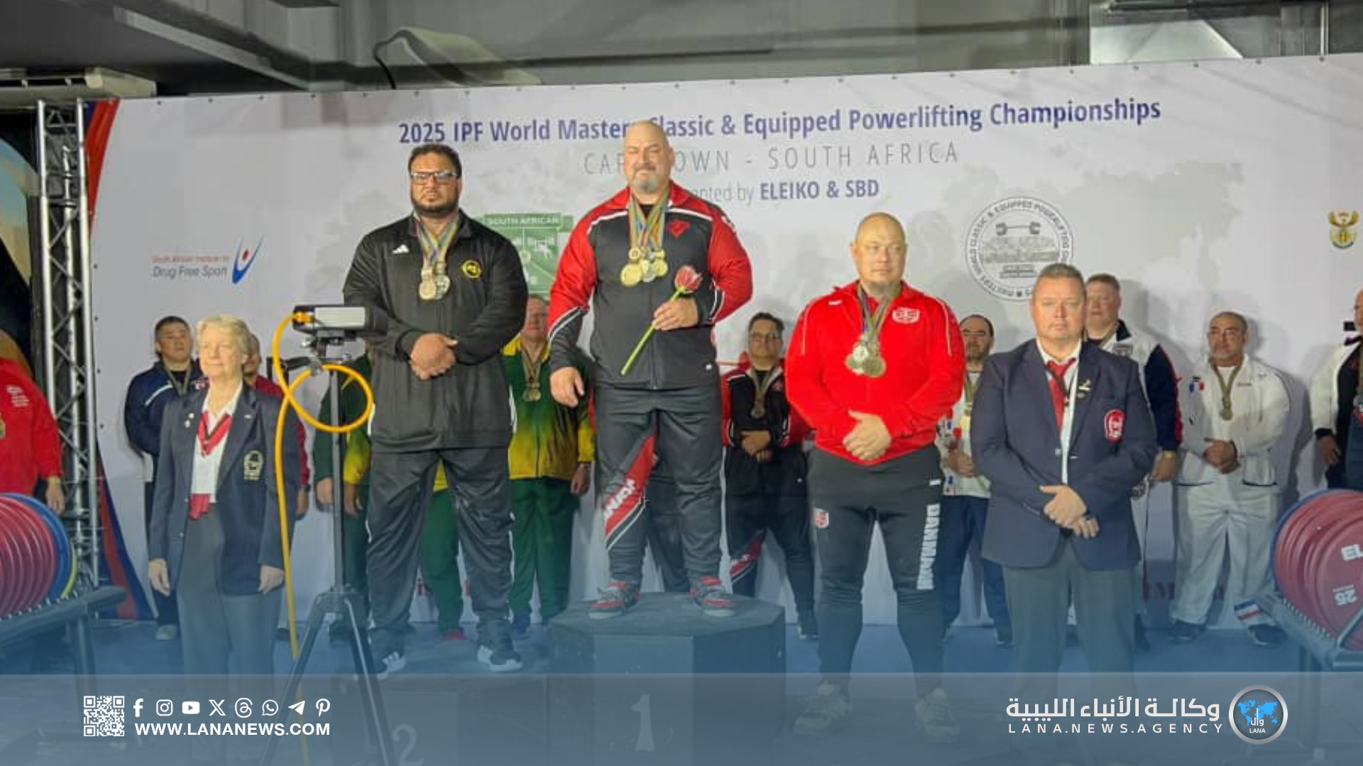 المنتخب الوطني يحقق نتائج مميزة في بطولة قوة العالم بجنوب أفريقيا