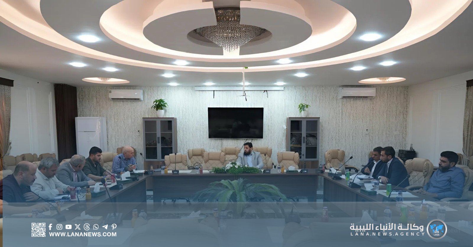 الشركة العامة للكهرباء تتابع مشروع المحطة الجديدة بجنوب طرابلس