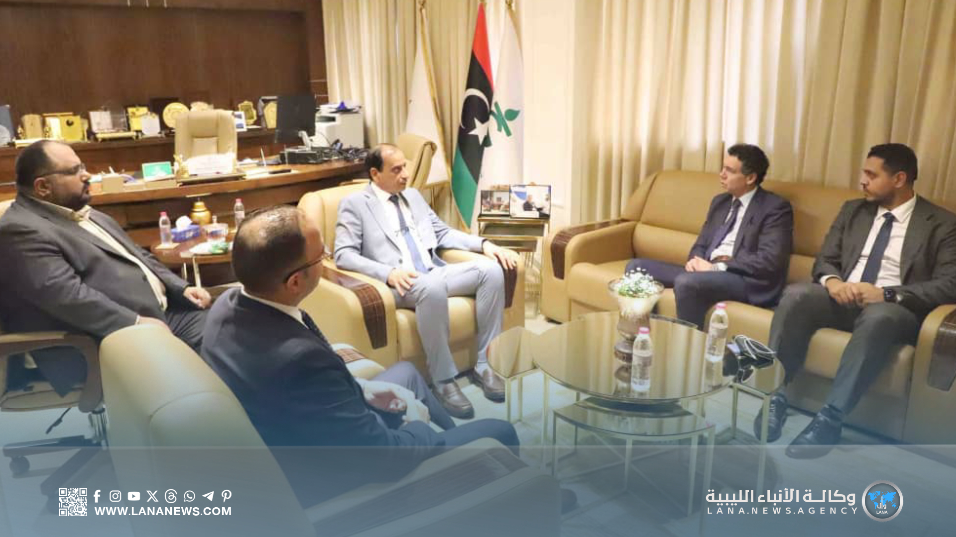 شركة الخليج العربي للنفط تبحث فرص التعاون مع شركة 