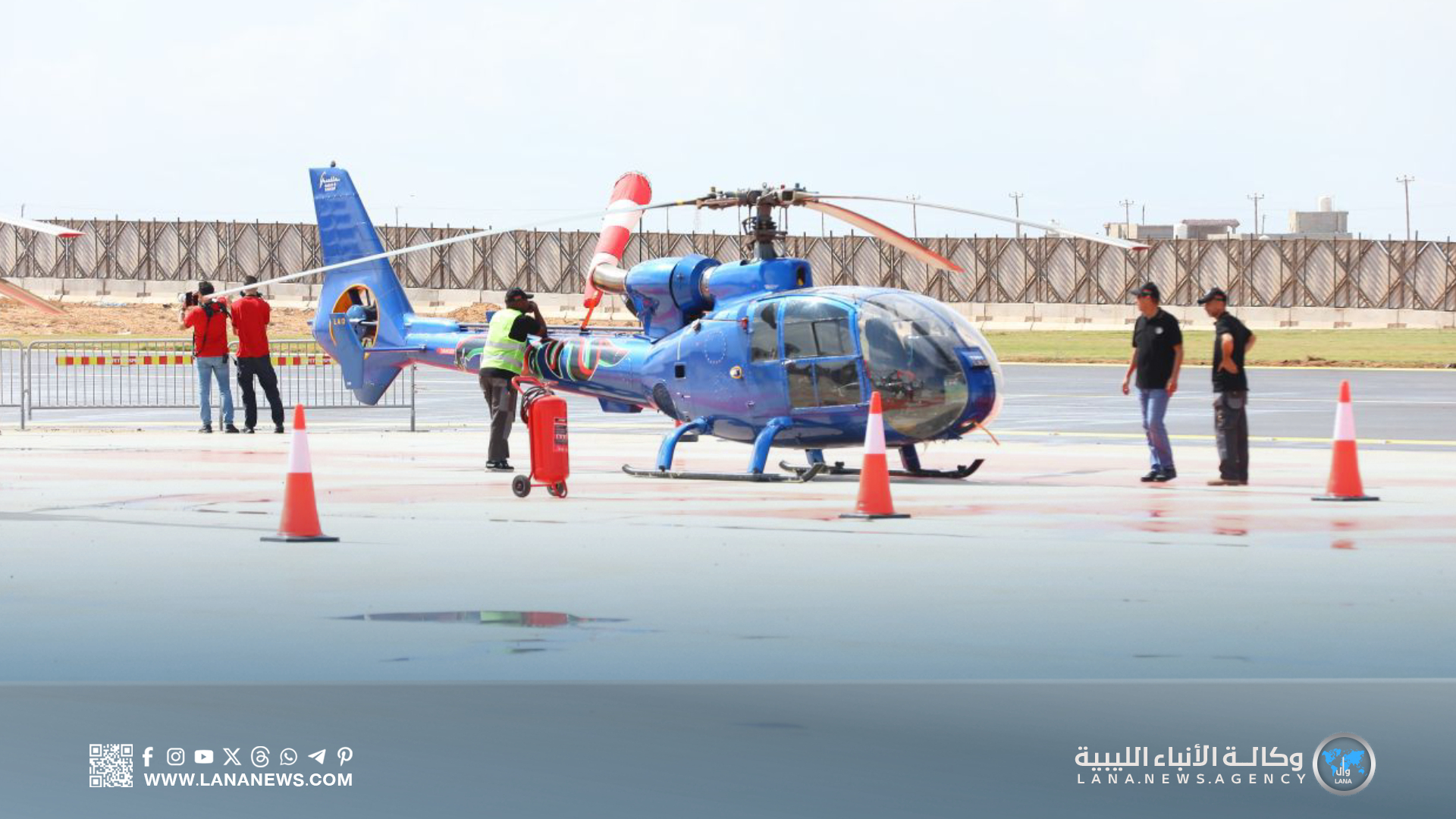 افتتاح نادي سكاي دايف بنغازي للرياضات الجوية بعروض دولية متنوعة