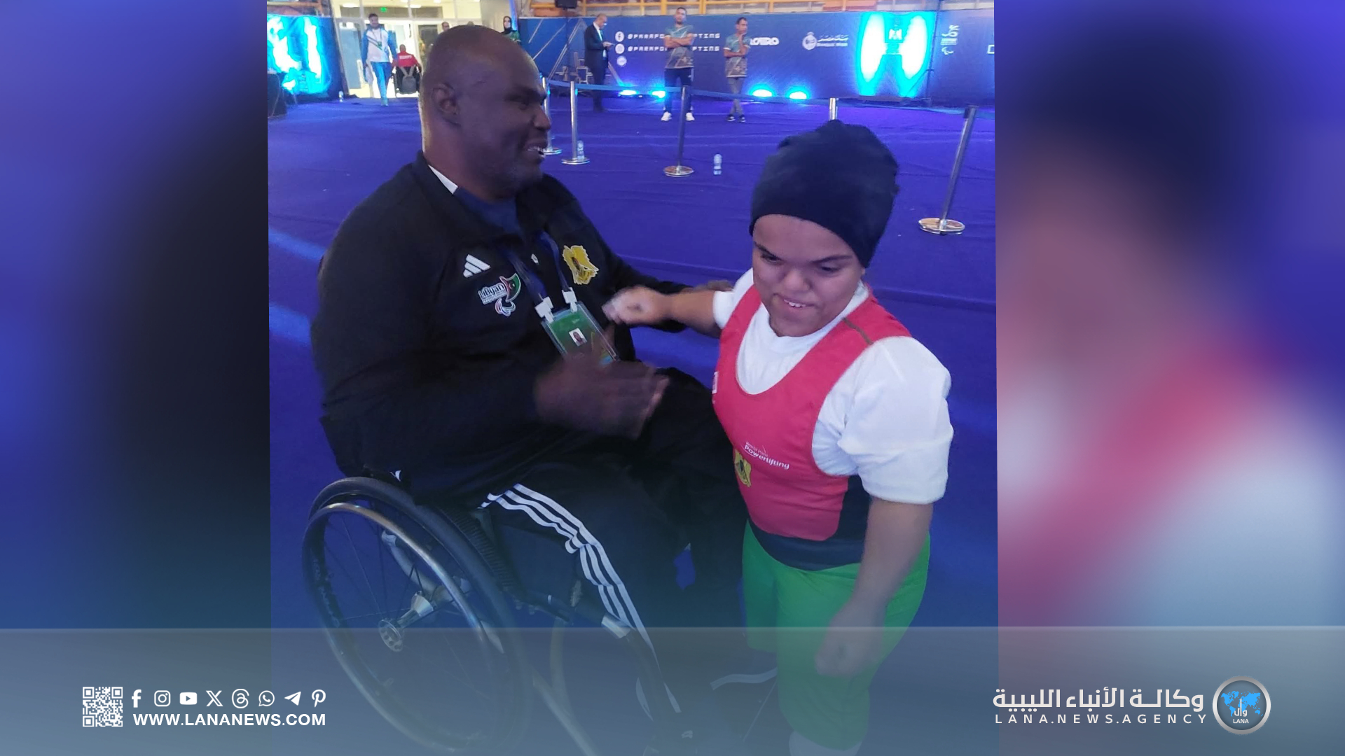 رهف الهدار أول ليبية تتوج بذهبيتين متتاليتين في بطولة عالمية