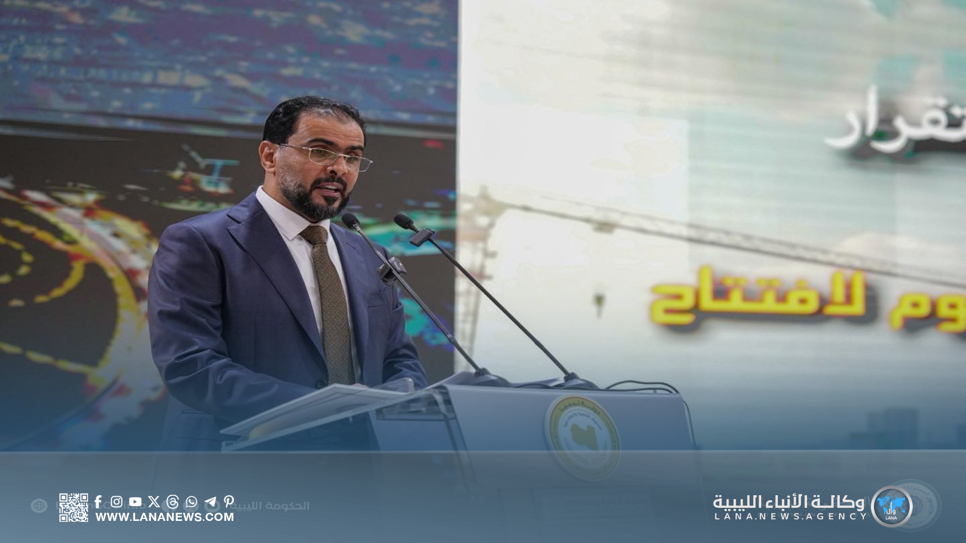 رئيس الحكومة الليبية: مشروعات أجدابيا تعكس جهود التنمية والإعمار بقيادة المؤسسة العسكرية