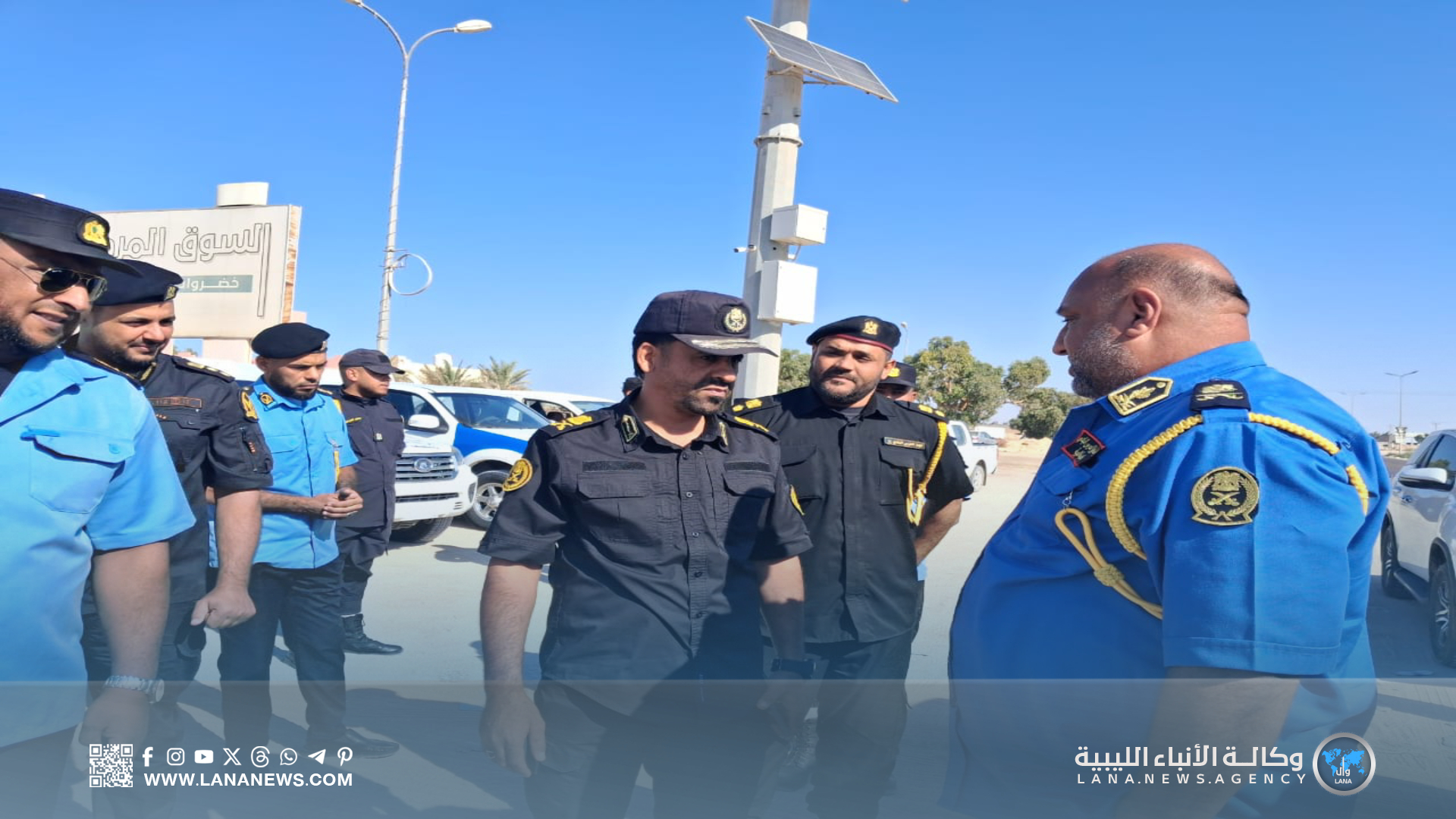 الحرس البلدي يُنفذ حملات تفتيشية مُوسّعة في الجفرة ومنطقة الواحات