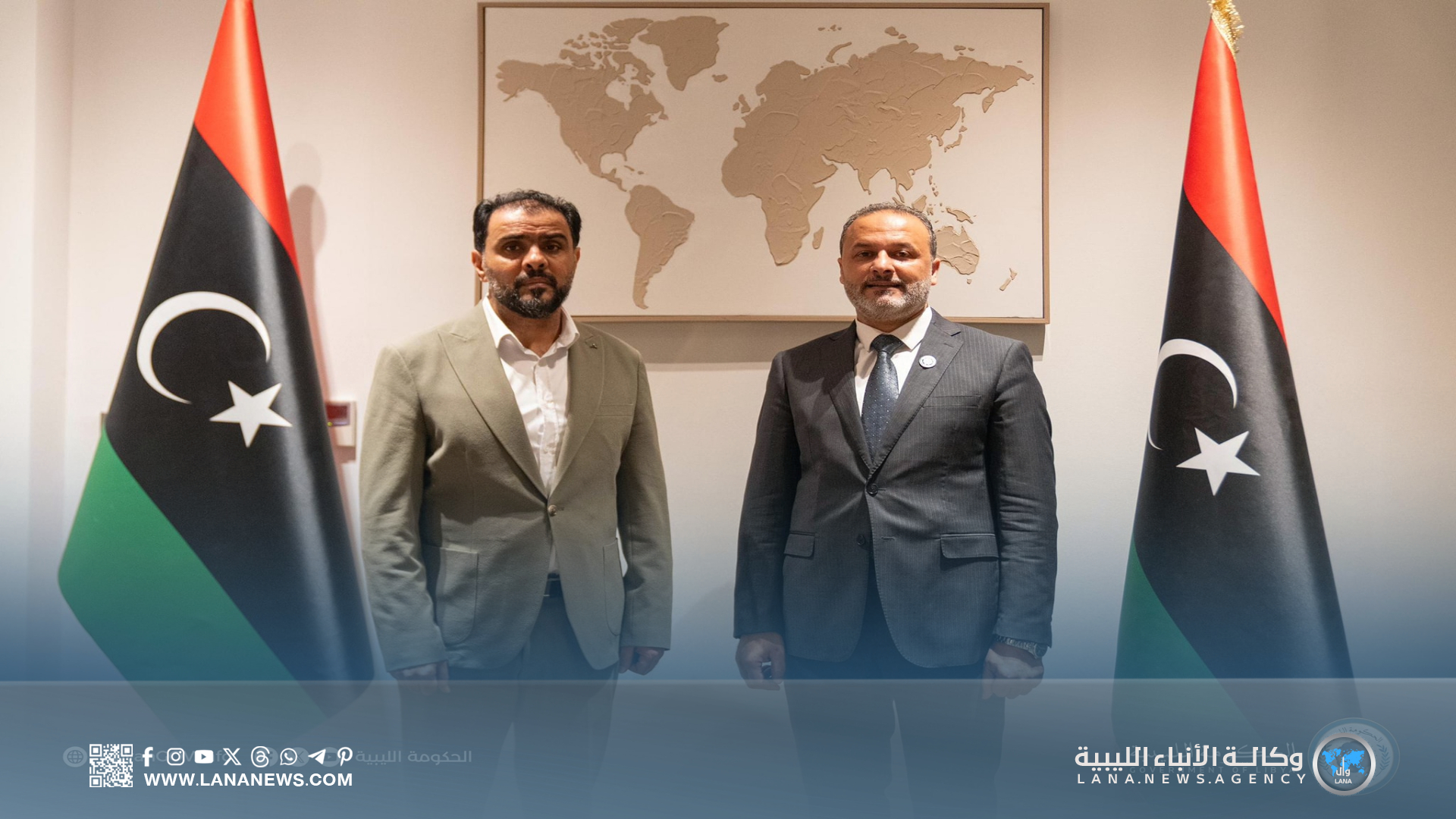 رئيس الوزراء يبحث مع رئيس جامعة بنغازي تطوير التعليم العالي