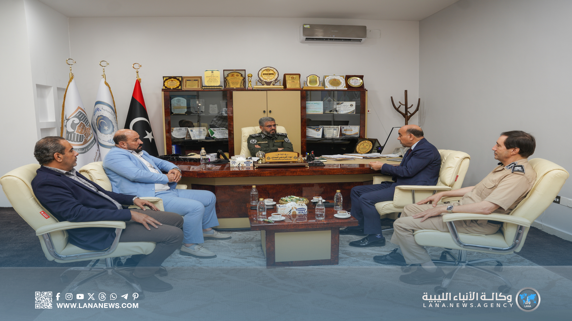 هيئة أمن المرافق تبحث مع التعليم تأمين مخازن التجهيزات الدراسية