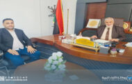 وزير الزراعة يبحث استئناف العمل في مشروع النخيل والزيتون بسرت