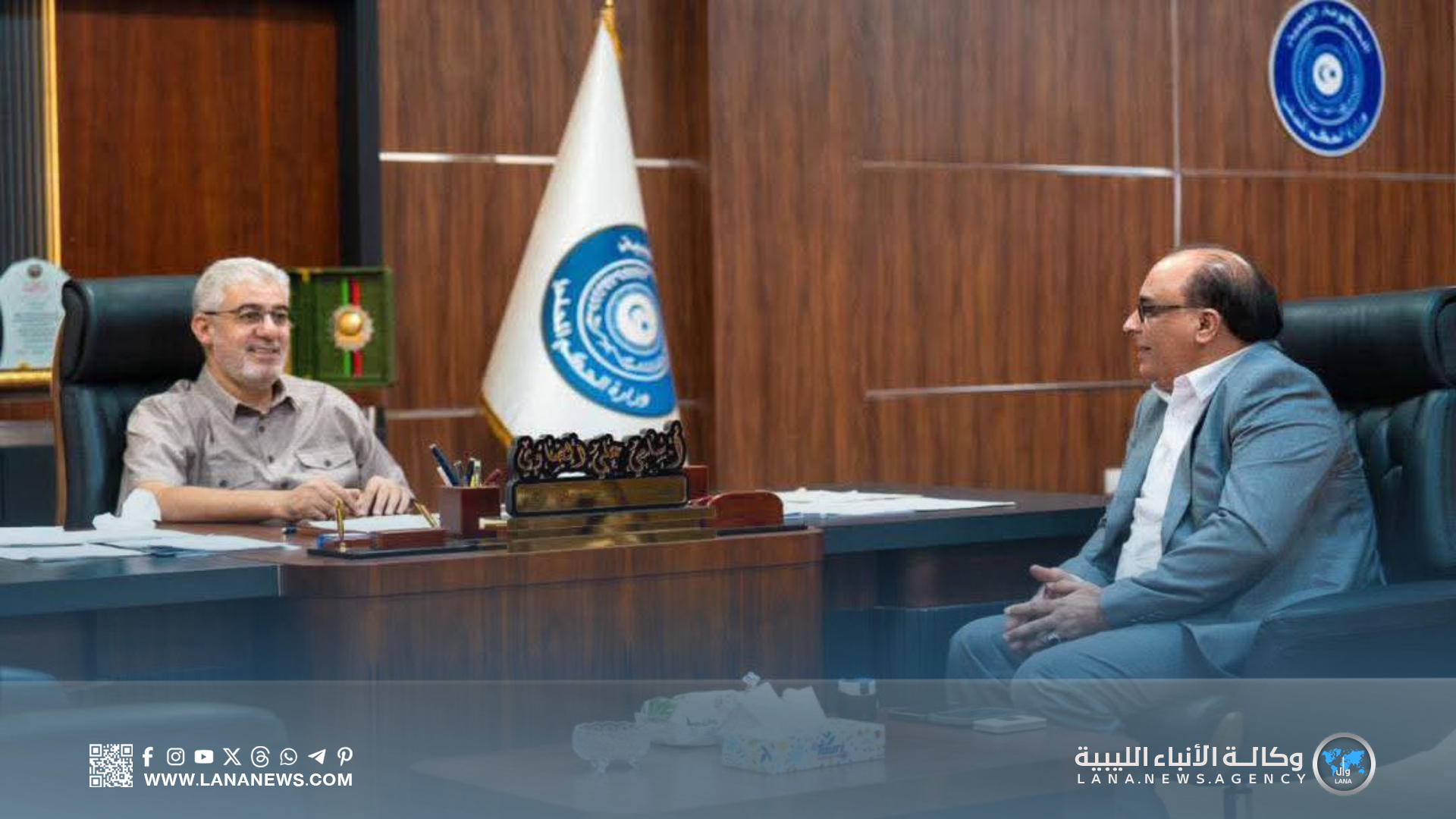 وزير الحكم المحلي يطلّع على واقع الخدمات في بلدية سرت