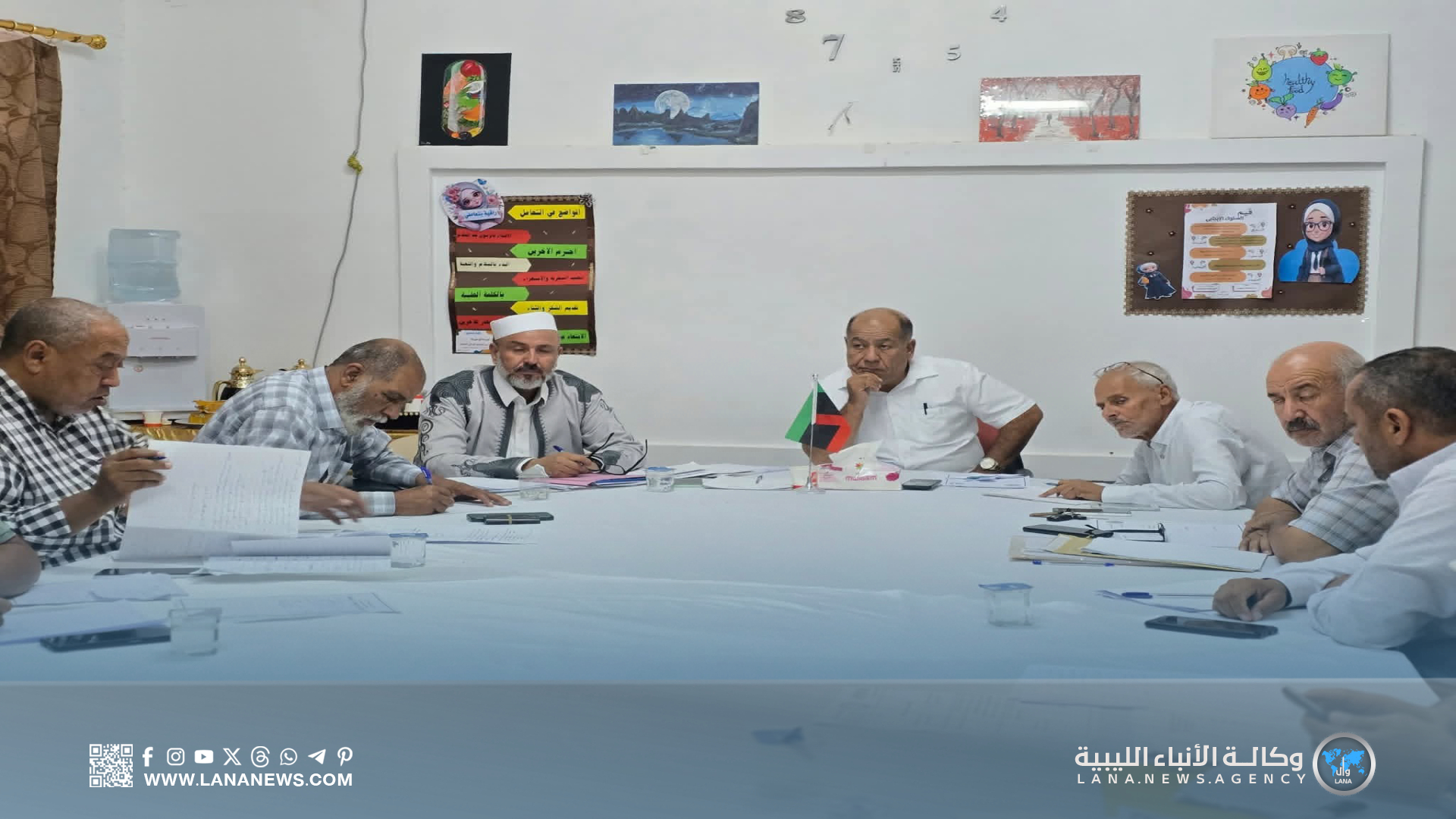 لجنة تنسيب مُعلمي الاحتياط بسرت تبحث آليات سد العجز التعليمي