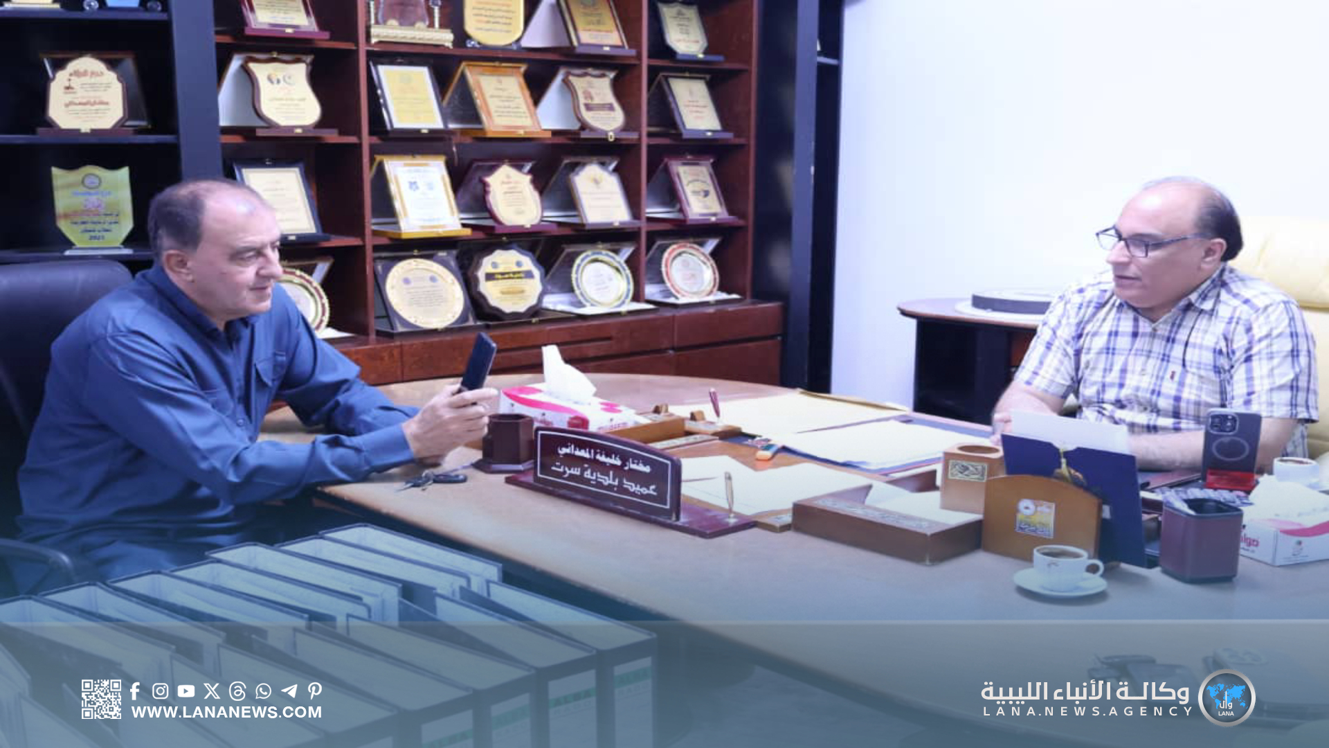 عميد سرت يُشيد بدور القيادة العامة في تنفيذ مشروعات البنية التحتية