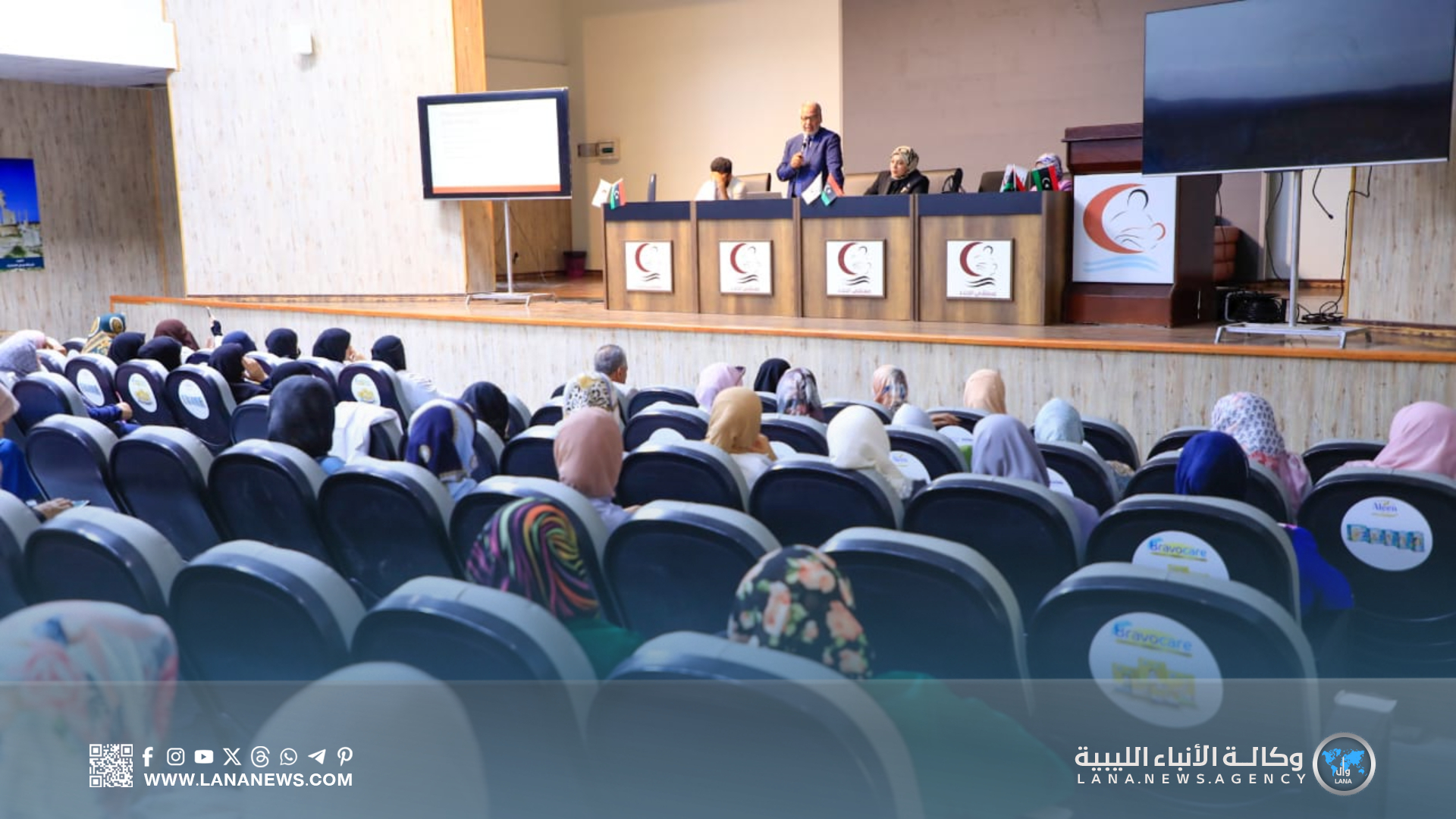 اليوم العلمي للكشف المُبكر عن سرطان الثدي في مستشفى الجلاء بطرابلس