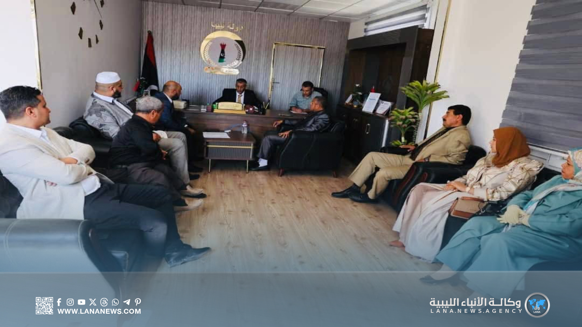 المجلس البلدي الجديد بالأصابعة يبدأ مهامه ويعقد اجتماعه الأول