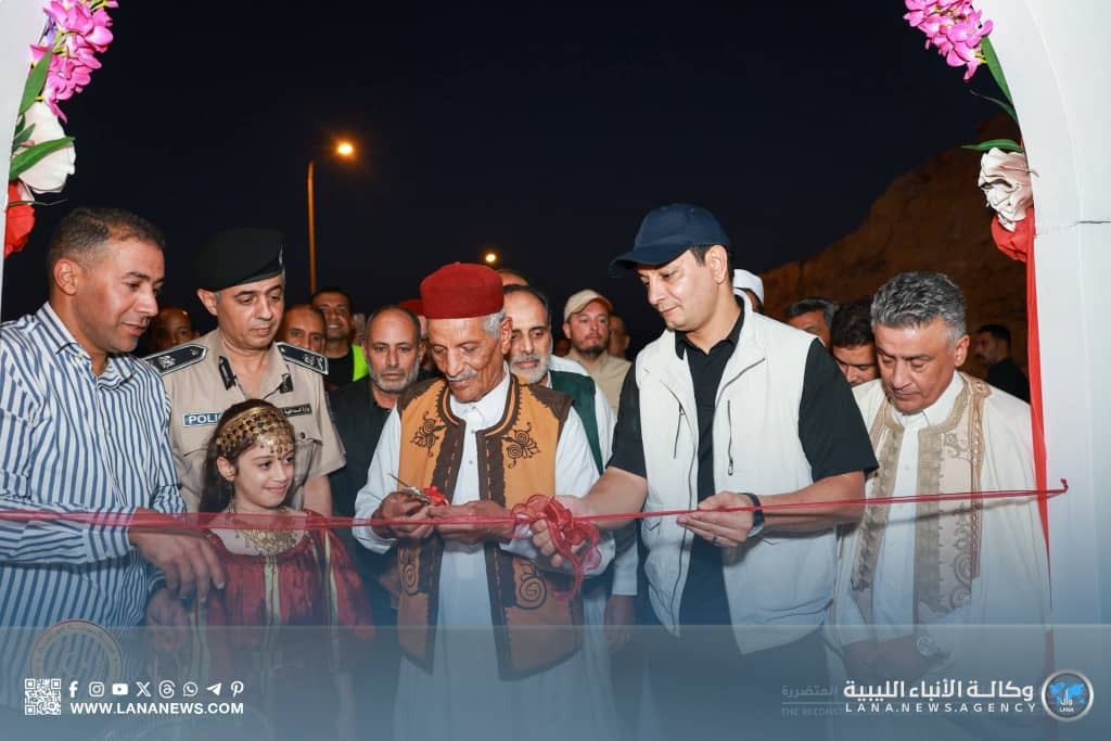 افتتاح مشروعي كوبري بالخضور وبوالمهبول ضمن خطة إعادة إعمار درنة