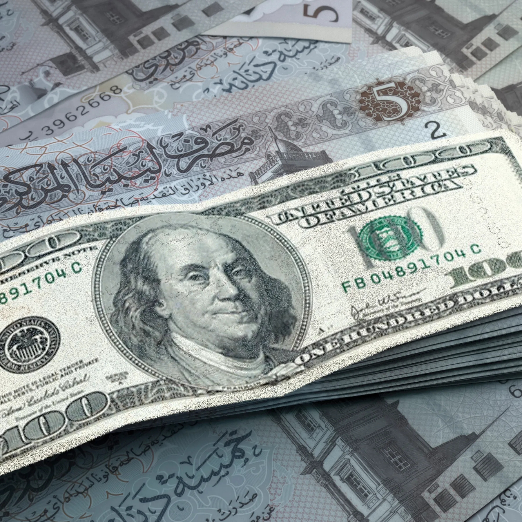 انخفاض الدولار مقابل الدينار الليبي مع ارتفاع اليورو والجنيه الإسترليني