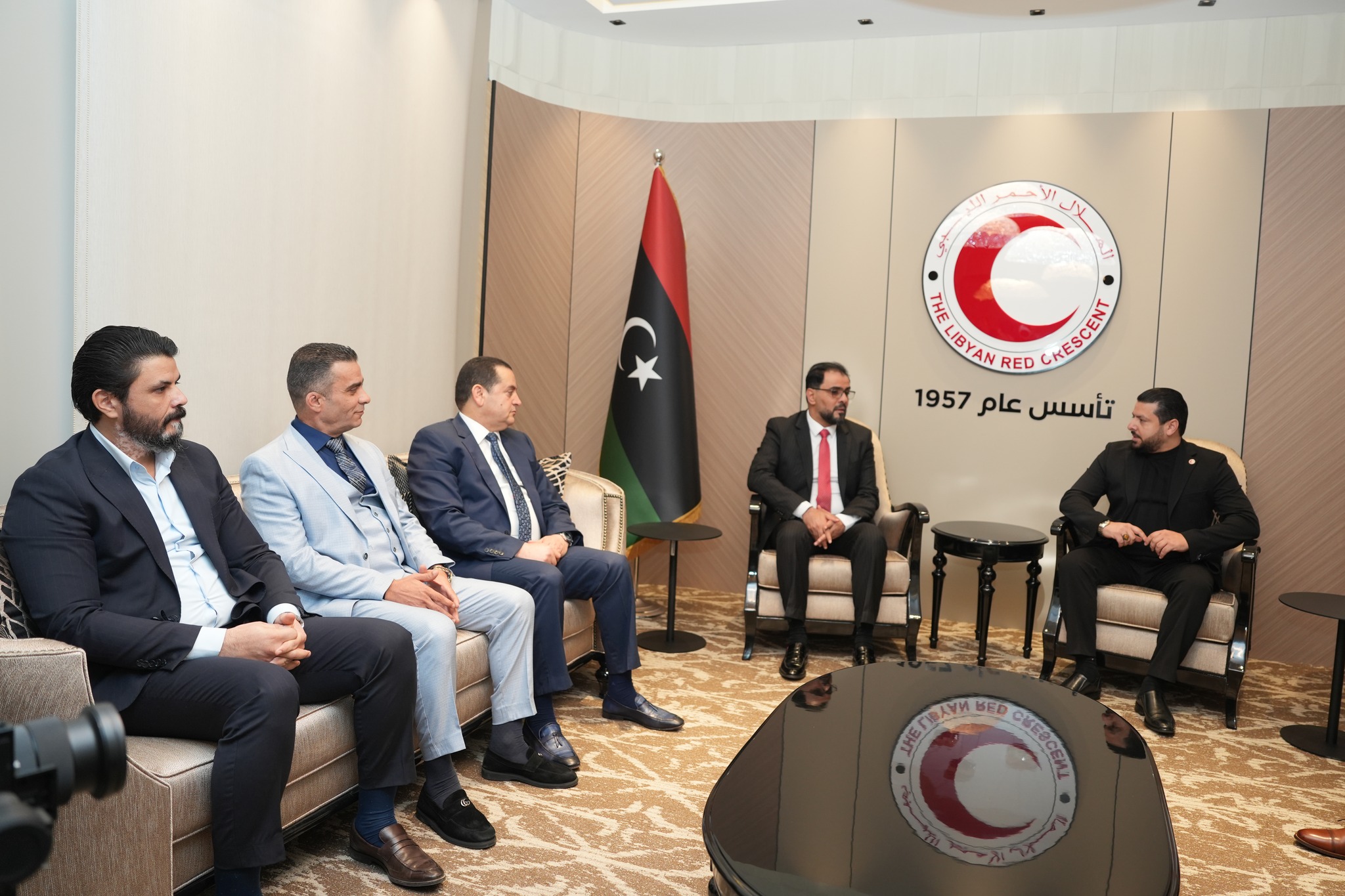 «حماد» يشارك في احتفال جمعية الهلال الأحمر بالذكرى السنوية لتأسيسها