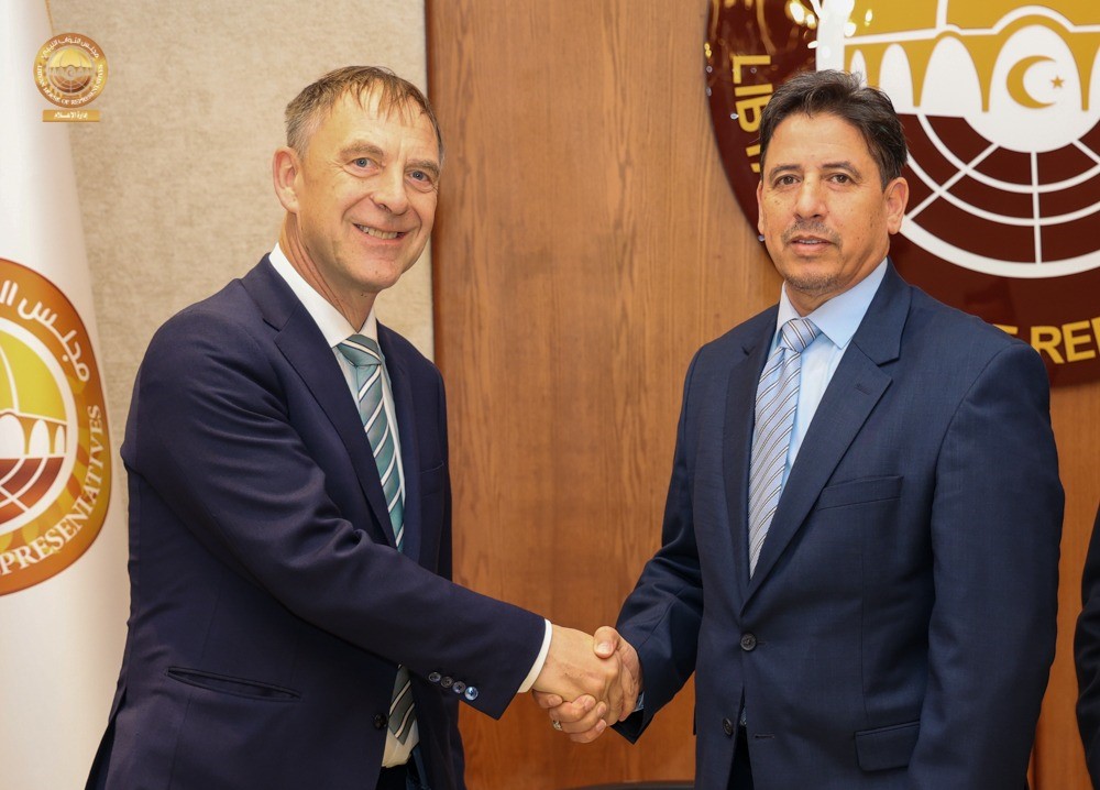 «العقوري» يلتقي بالمبعوث الخاص الألماني الى ليبيا