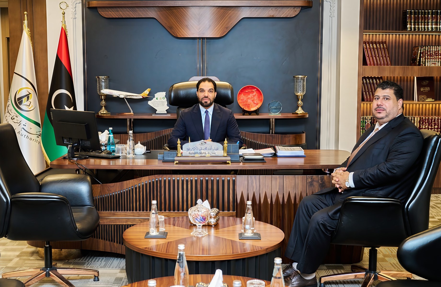 «قادربوه» و «سليمان» يبحثان ملف الاتفاقيات والعقود النفطية