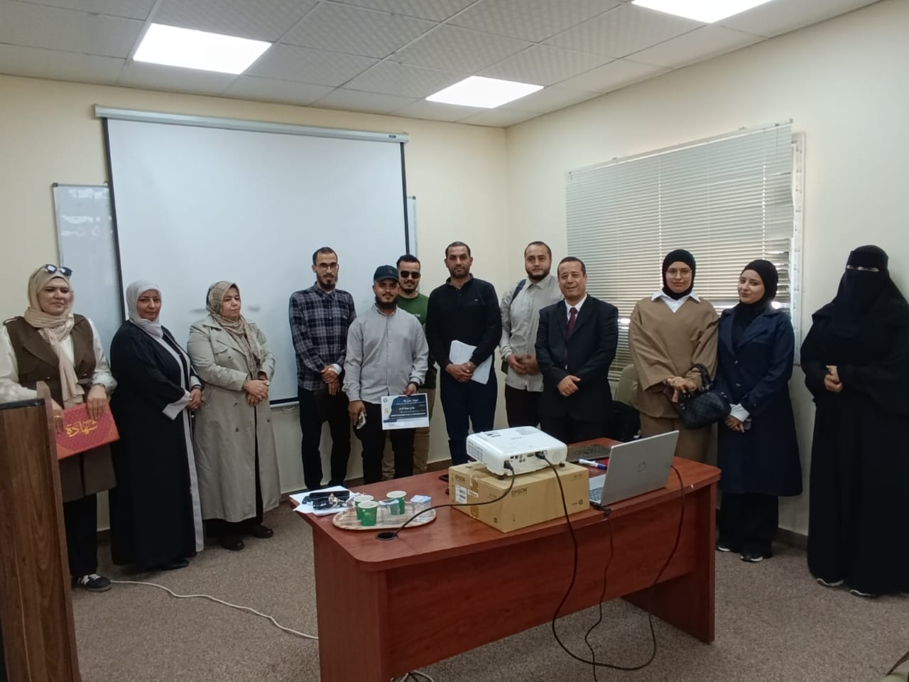 قسم الإدارة والتخطيط التربوي بجامعة بنغازي يحتفي باليوم العالمي للطلاب