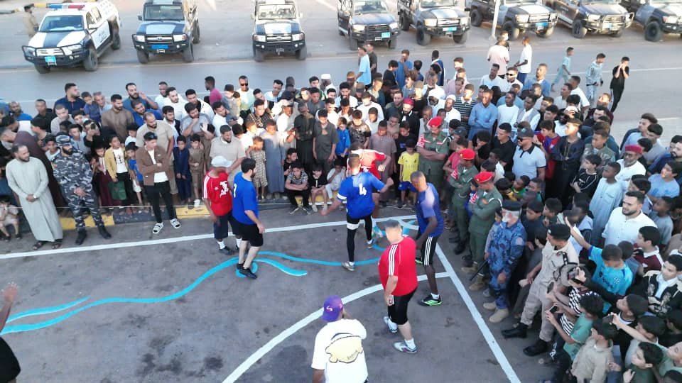 أصدقاء رقبة يحققون الفوز في مباراة استعراضية بمدينة الكفرة