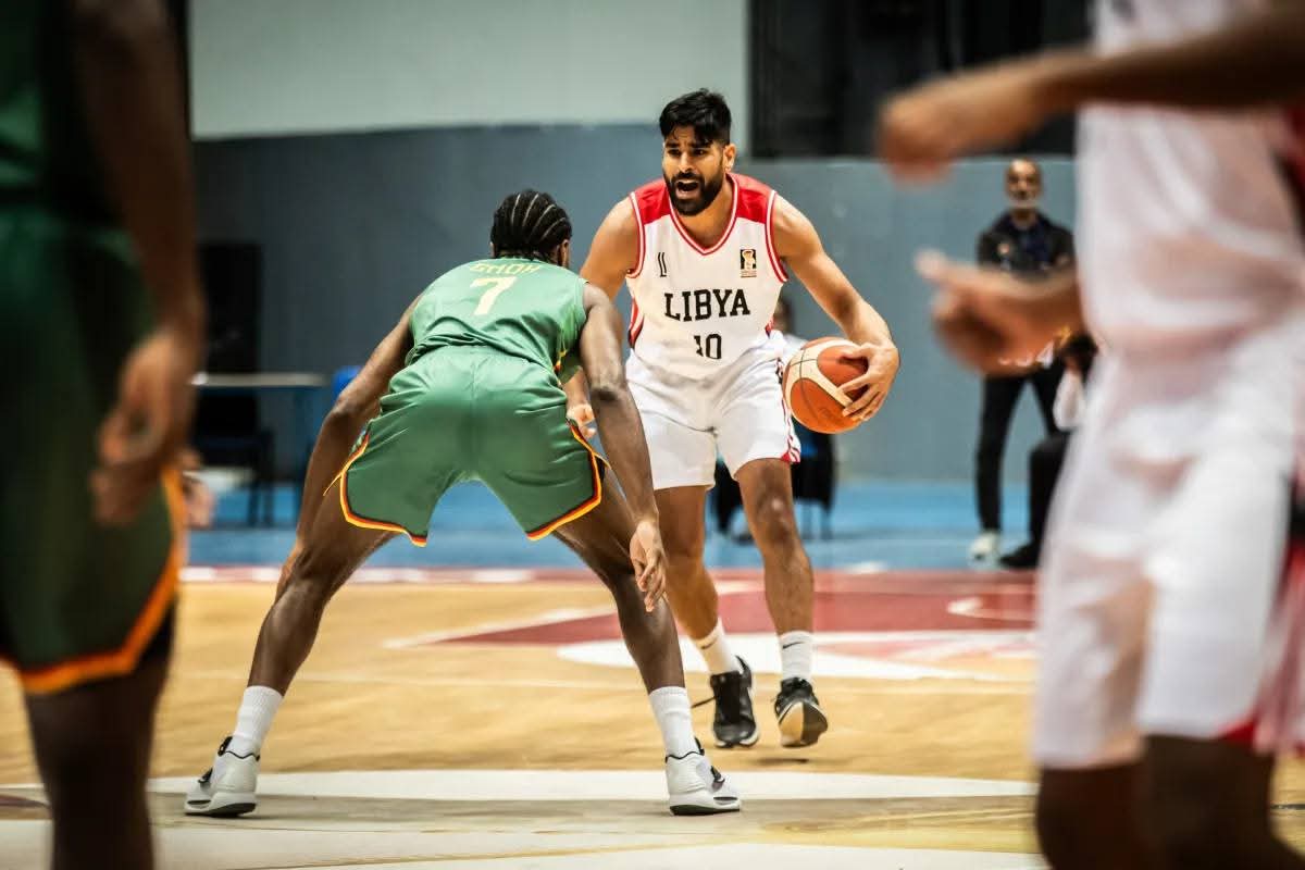 منتخب ليبيا الأول لكرة السلة يختتم النافذة الأولى بلقاء الرأس الأخضر