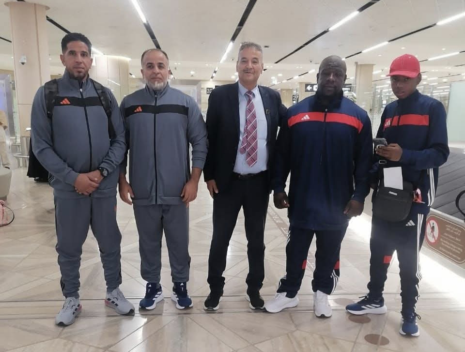 وصول بعثة ليبيا لألعاب القوى البارالمبية إلى السعودية 