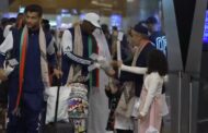 بعثة المنتخب الوطني الليبي تصل الدوحة لملحق التصفيات أمام فلسطين