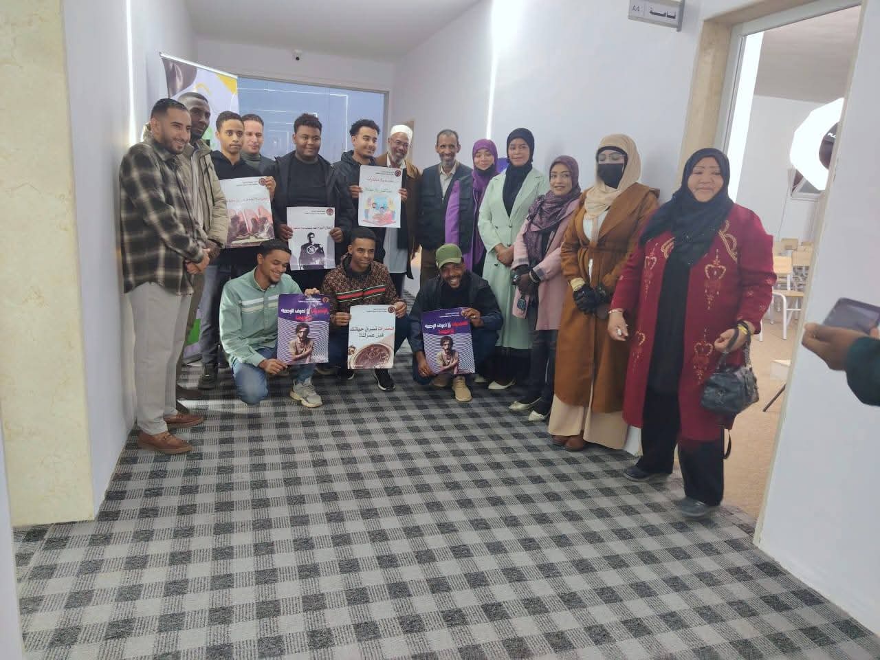 اللجنة الوطنية لمكافحة المخدرات بسبها تواصل جهودها التوعوية لحماية الشباب