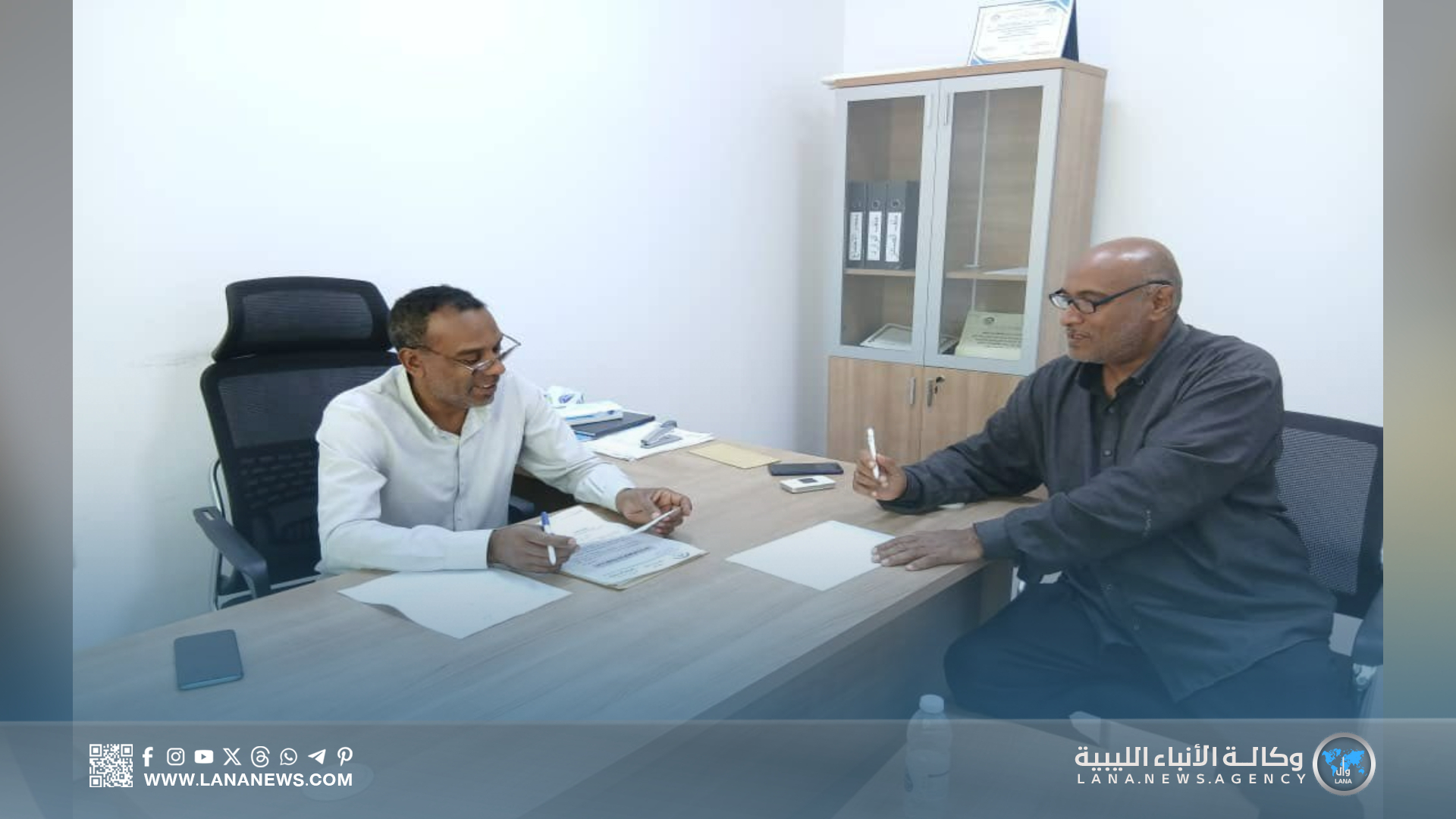 جامعة وادي الشاطئ تعقد لقاء تنسيقي لتعزيز الشراكة الداخلية