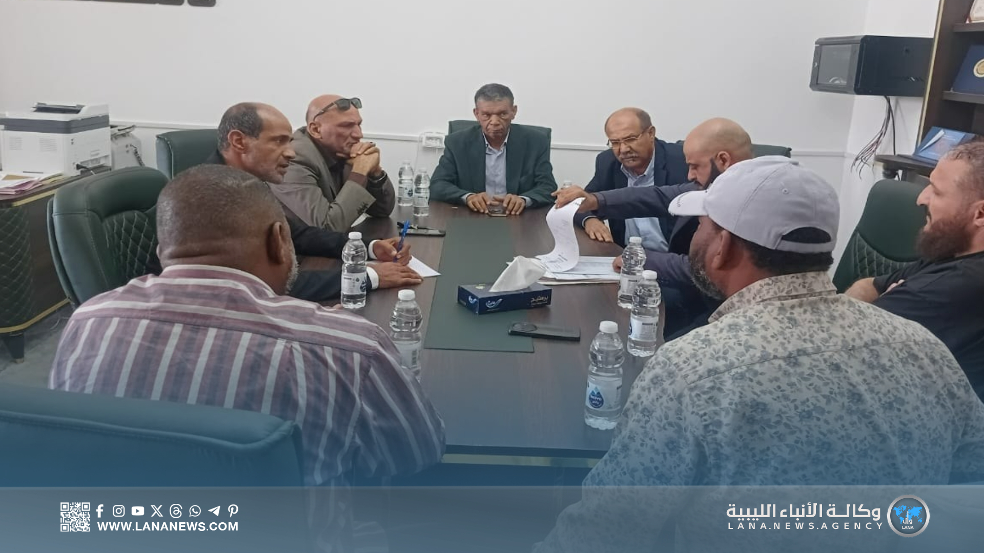 جامعة سبها وبلدية البوانيس تبحثان تعزيز التعاون المجتمعي