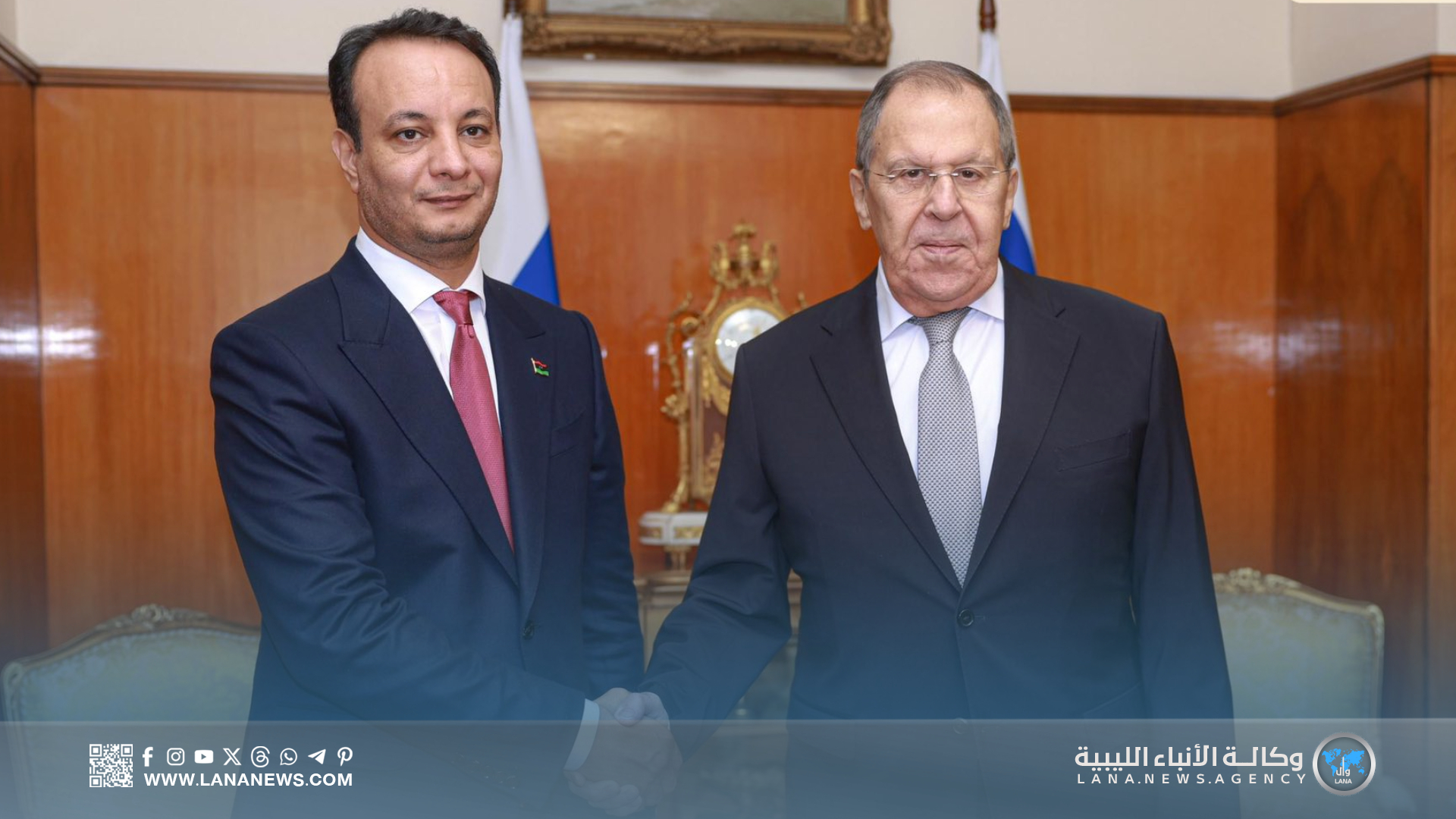 مدير عام صندوق التنمية يلتقي وزير الخارجية الروسي لتعزيز التعاون في الإعمار