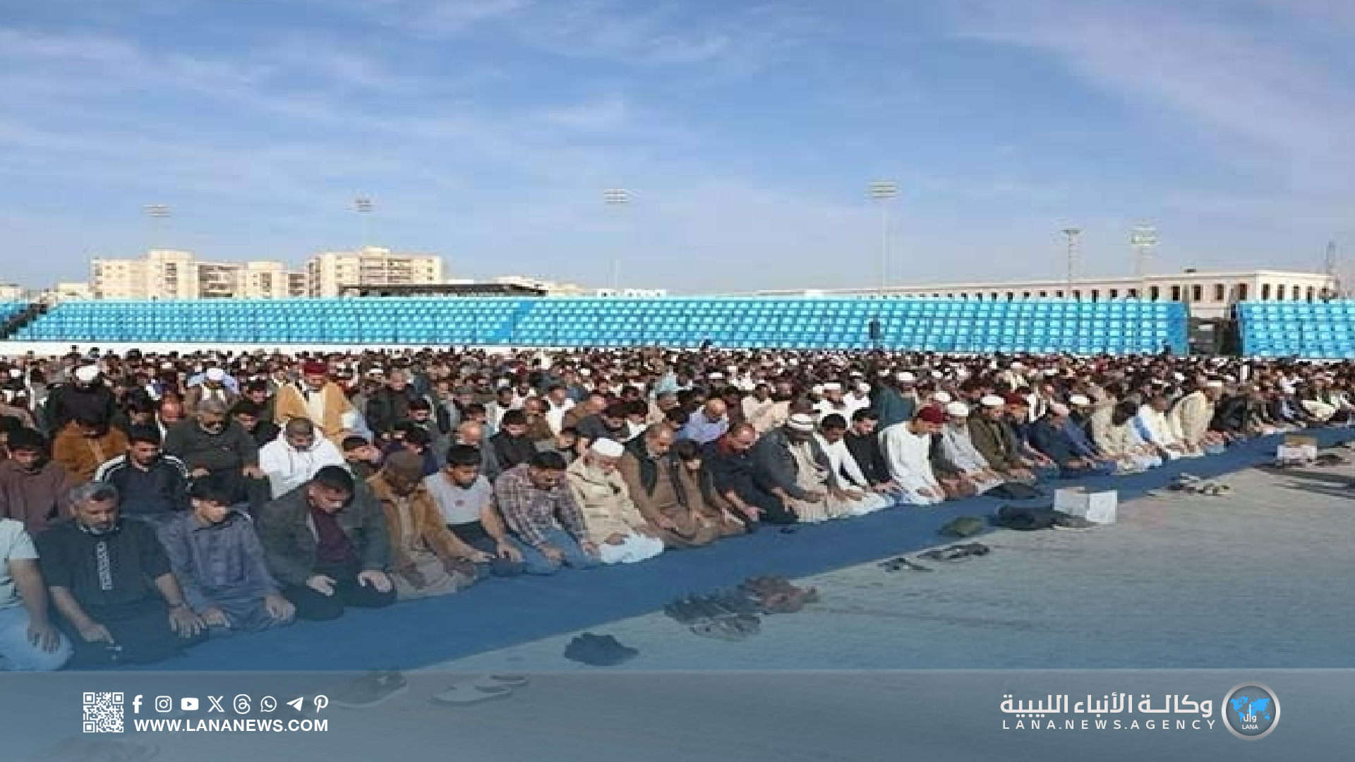 طرابلس وبنغازي تشهدان صلاة الاستسقاء والمواطنون يدعون لنزول الغيث