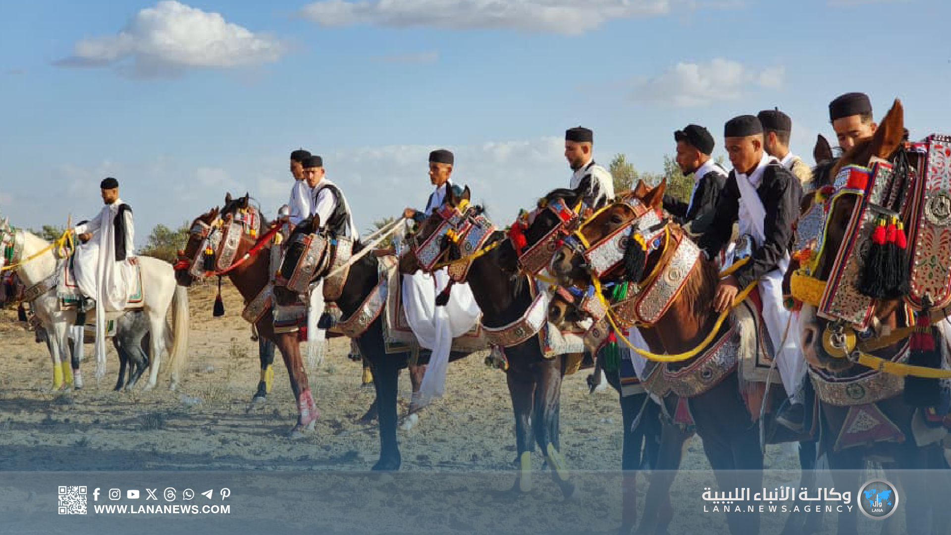 مهرجان الفروسية الشعبية الدولي في زلطن تجسيد لرياضة متجذرة في التاريخ الليبي