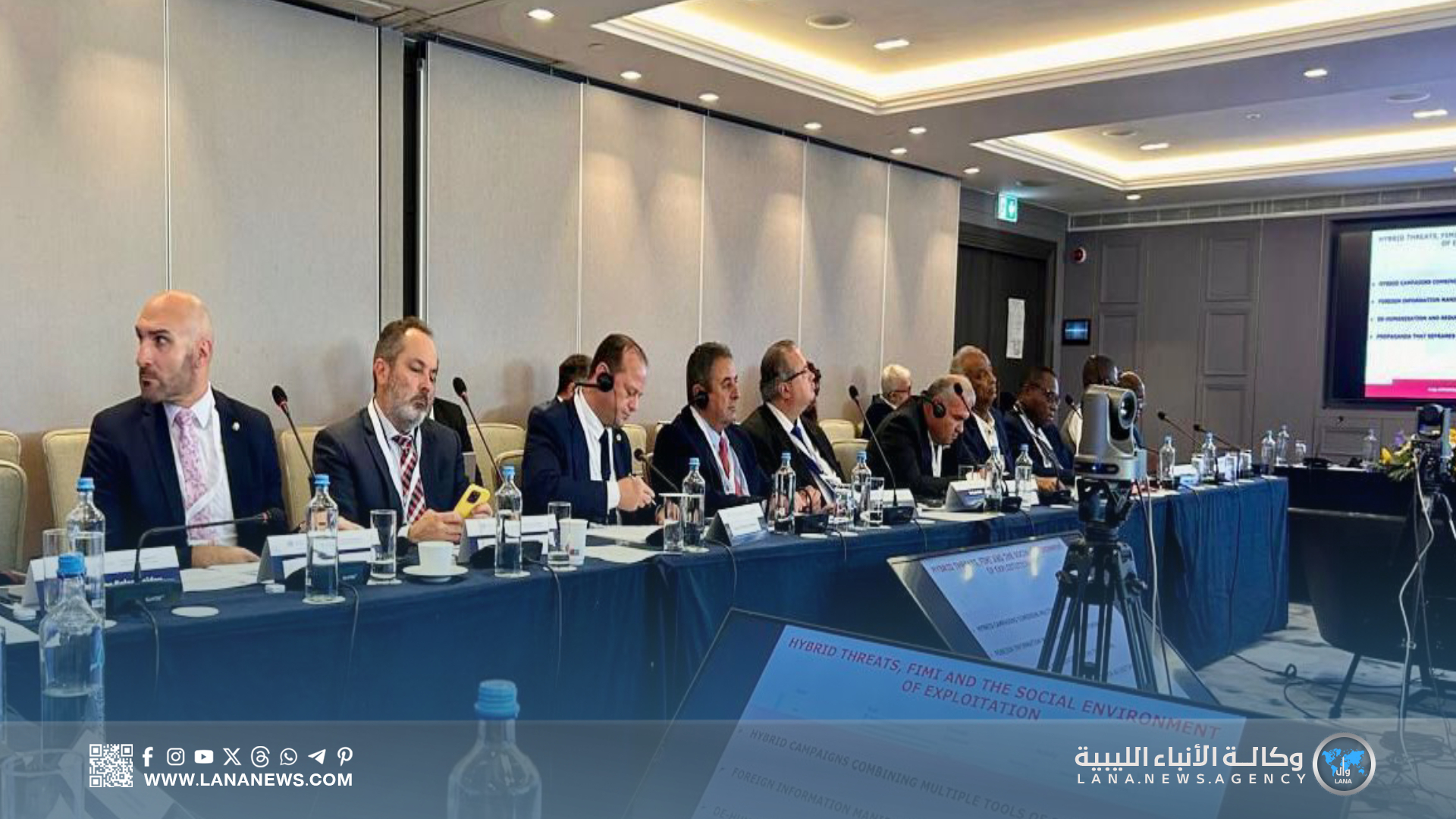 الشعبة البرلمانية الليبية تشارك في الحوار البرلماني الخامس بقبرص