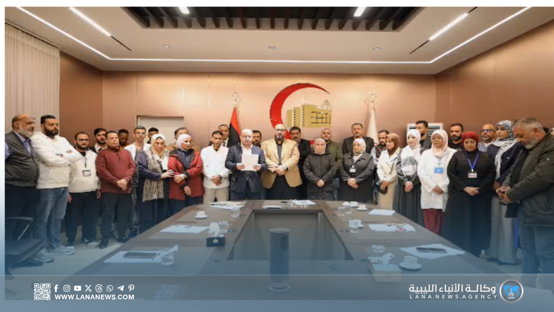 مؤسسات صحية في بنغازي تدعو لإجراء الانتخابات الرئاسية واستعادة الاستقرار الوطني