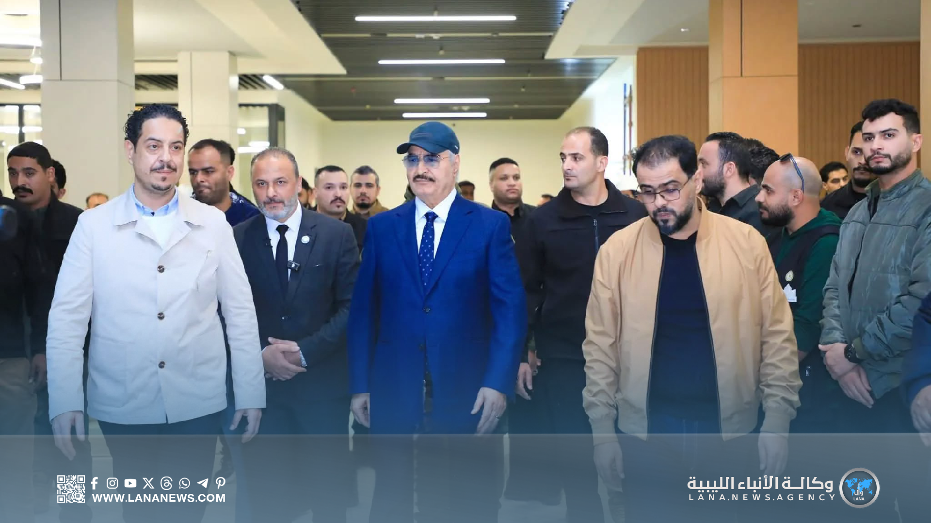 القائد العام يزور جامعة بنغازي لمتابعة مشروع تطويرها