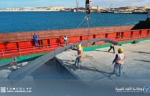 وصول 550 طنًّا من الحديد إلى سرت لاستكمال مشروعي ملعبَي سرت وإجدابيا