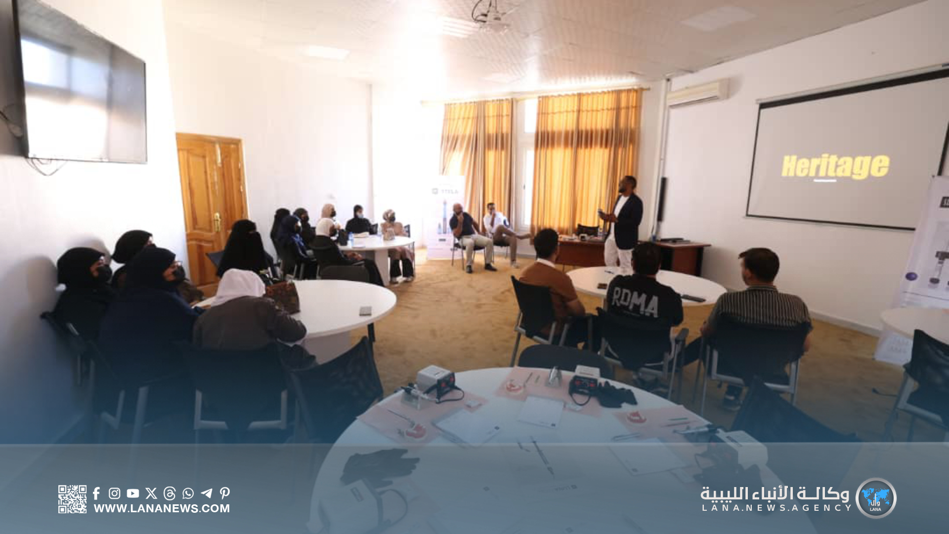 جامعة سبها تدعم الكوادر الطبية عبر سلسلة لقاءات علمية