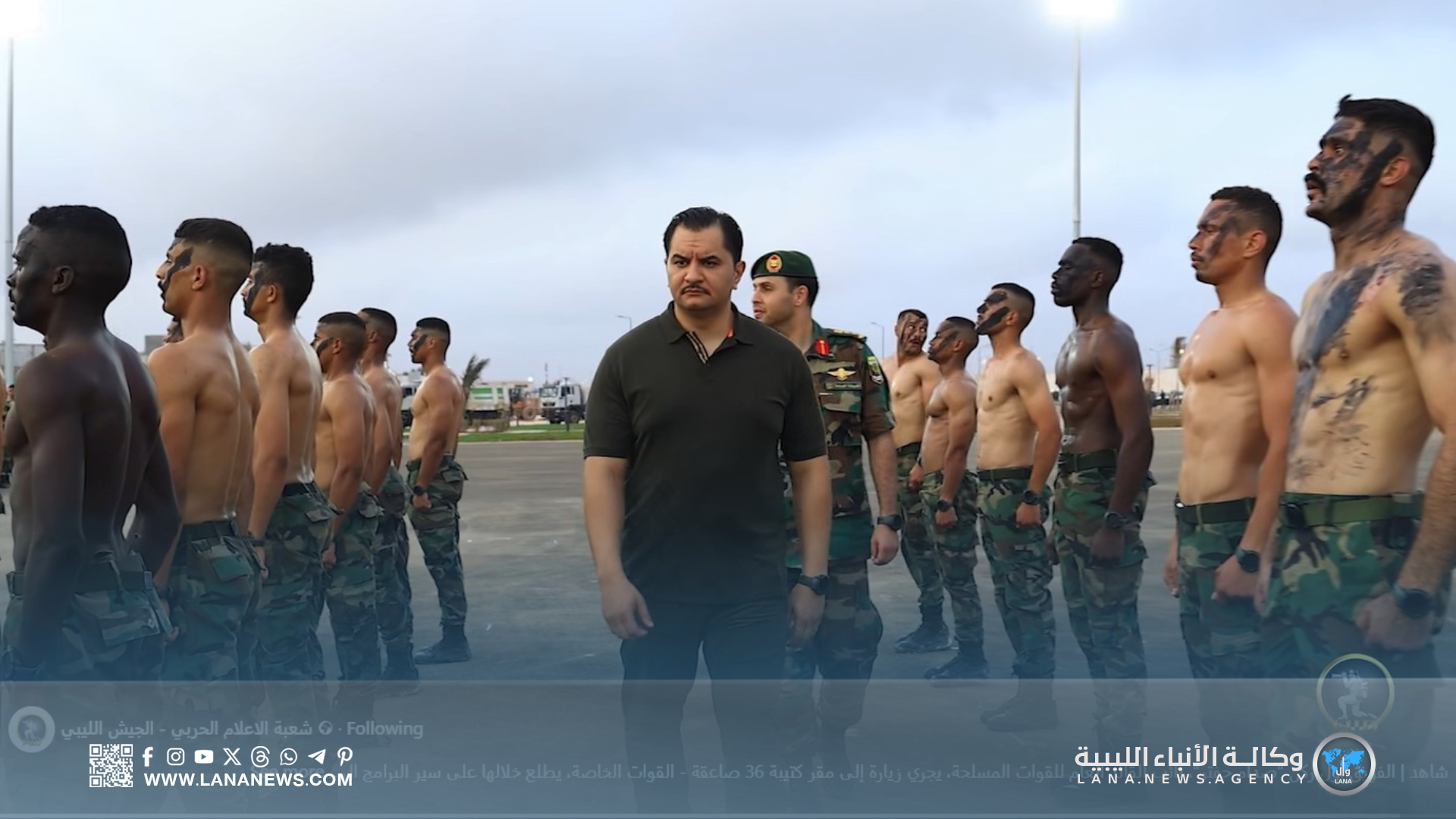 نائب القائد العام يطلّع على سيّر البرامج التدريبية لكتيبة 36 صاعقة