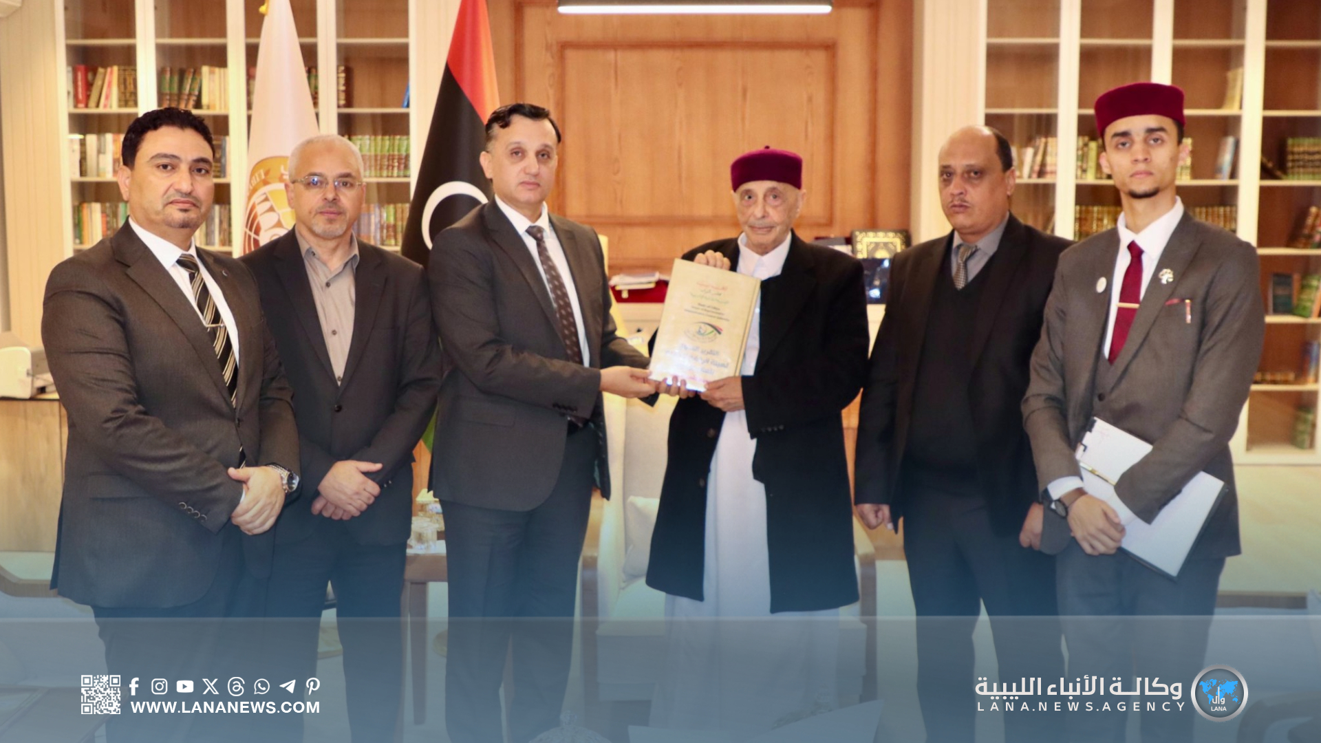 رئيس مجلس النواب يتسلم التقرير السنوي لهيئة الرقابة الإدارية