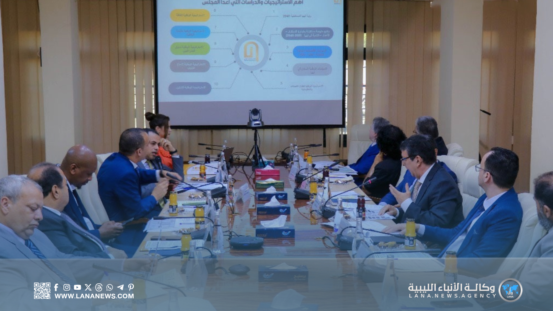 مجلس التخطيط يستقبل وفدا من مفوضية الاتحاد الأفريقي ووكالة نيباد للتنمية