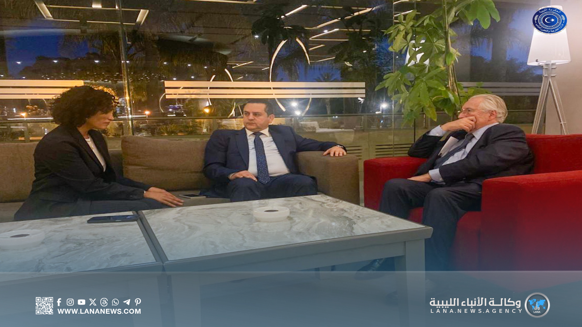 وزير الخارجية الليبي يعقد لقاءات مُوسّعة لتعميق التنسيق الإقليمي والدولي