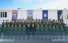 وزير الداخلية يلتقي طلاب كلية ضباط الشرطة قبيل مغادرتهم إلى مصر