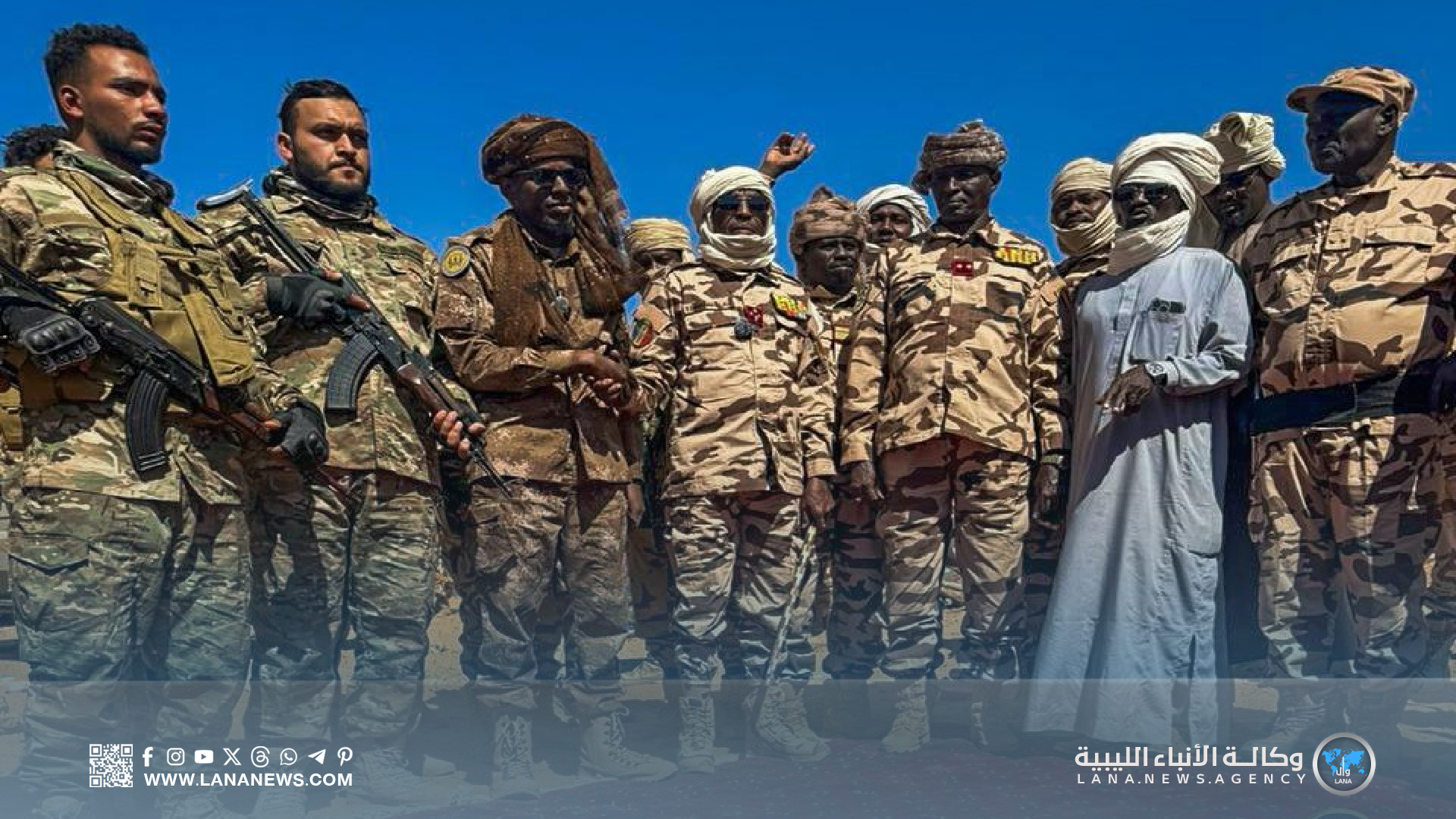 قوة ليبية تشادية مشتركة لتأمين الحدود الجنوبية
